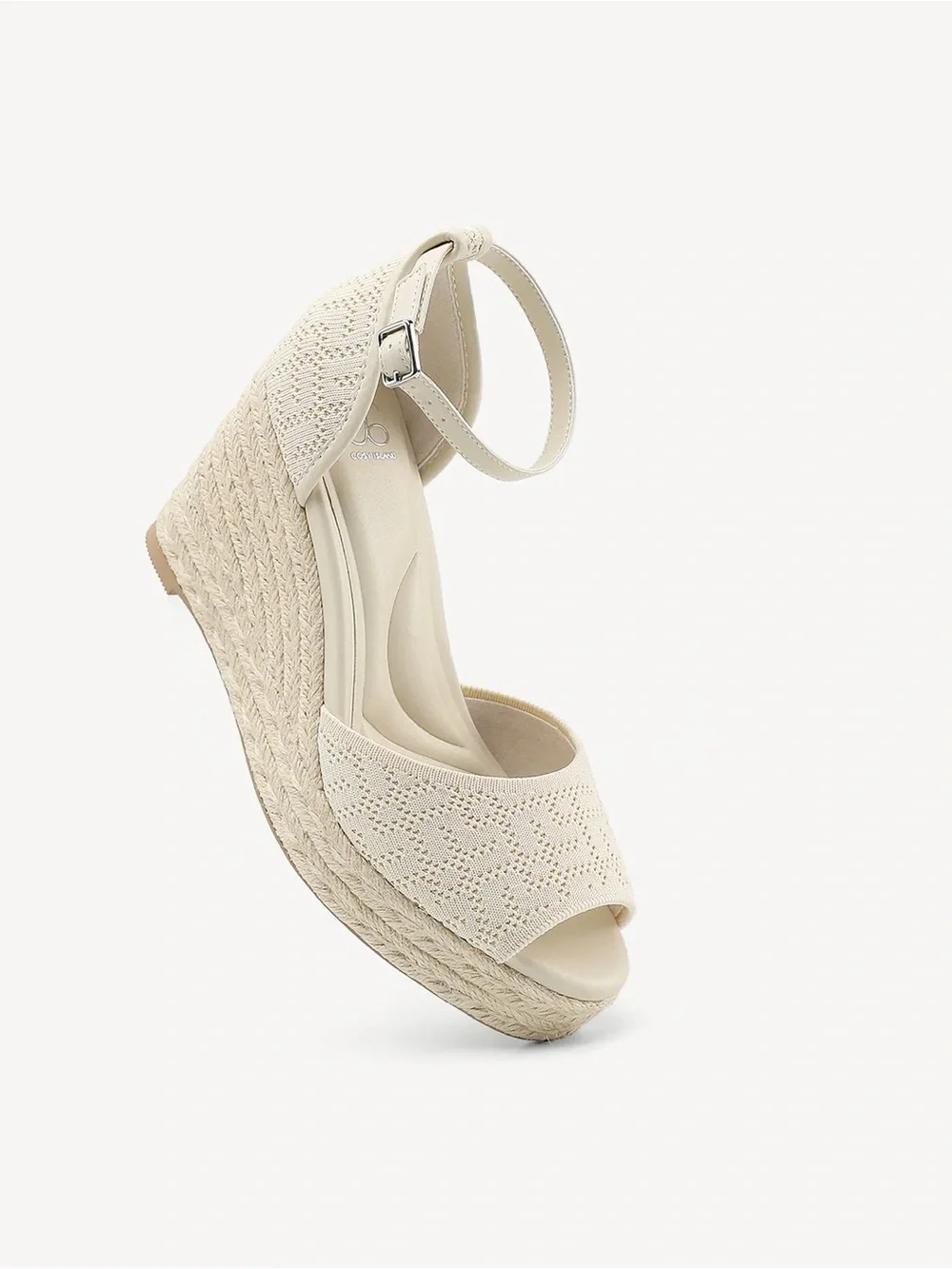 Cost Island commute Women’s Espadrille Wedge Sandal - Ivory size 7.5